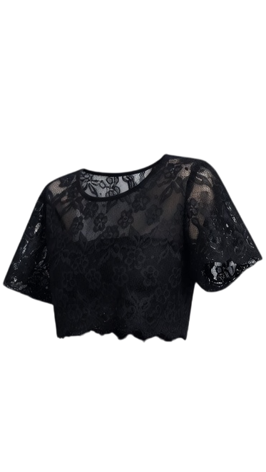 Signature Ethereal Lace Pullover
