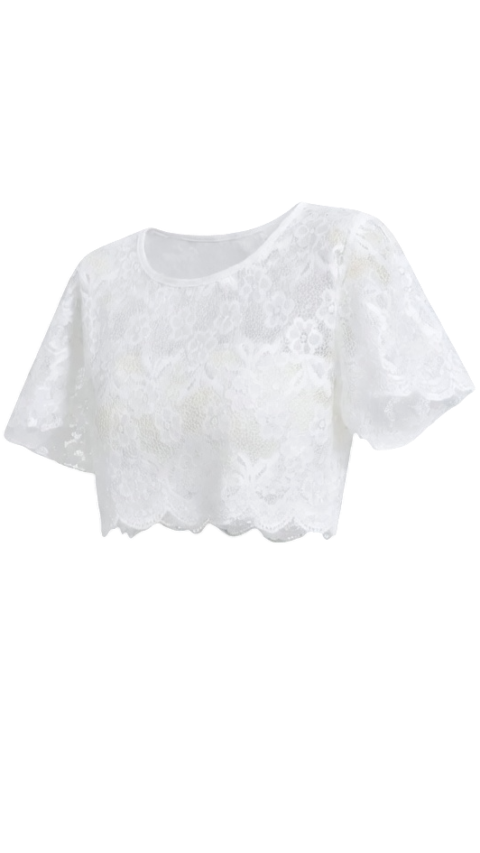 Signature Ethereal Lace Pullover